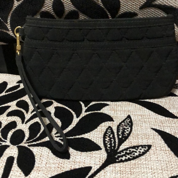 Vera Bradley Handbags - Vera Bradley black wristlet